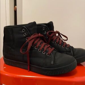 Tretorn Waterproof High Tops Black